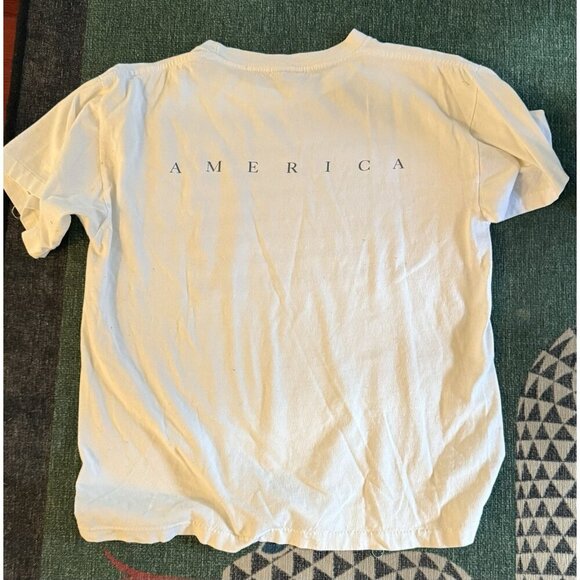 stanley desantis shirt vintage america usa flag single stitch pop art sz large - Picture 4 of 7